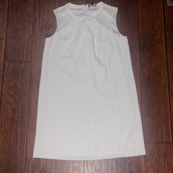 Tahari White Sleeveless Midi Dress - Picture 1 of 1